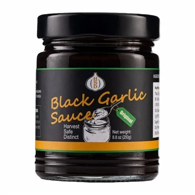 Black Garlic Sauce with Bitter Flavor